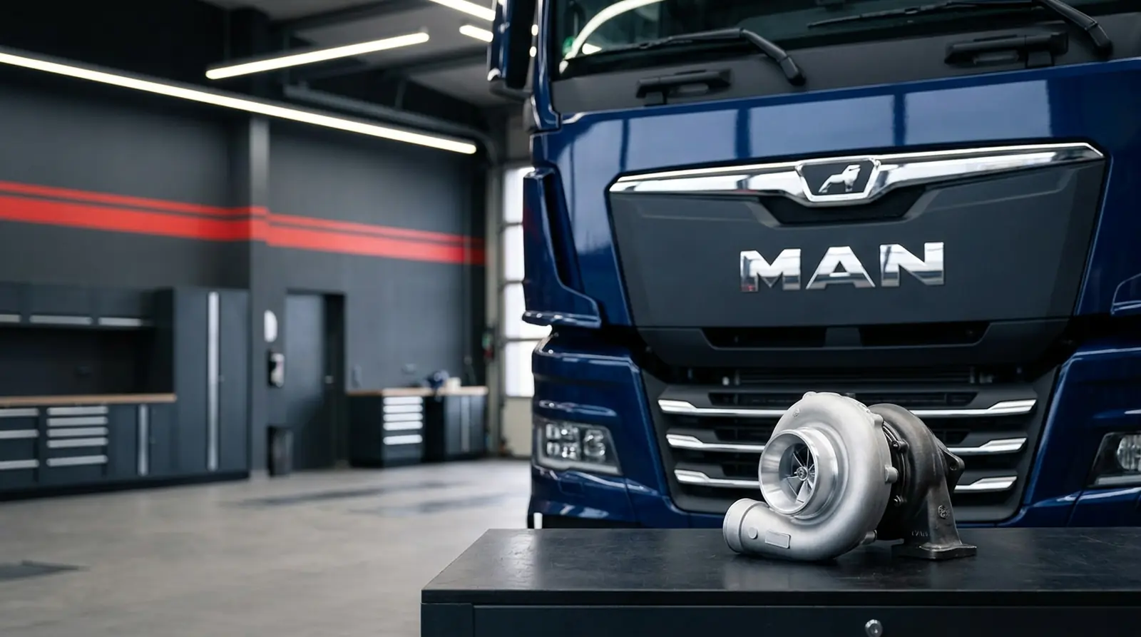 Турбина на Man Tgx