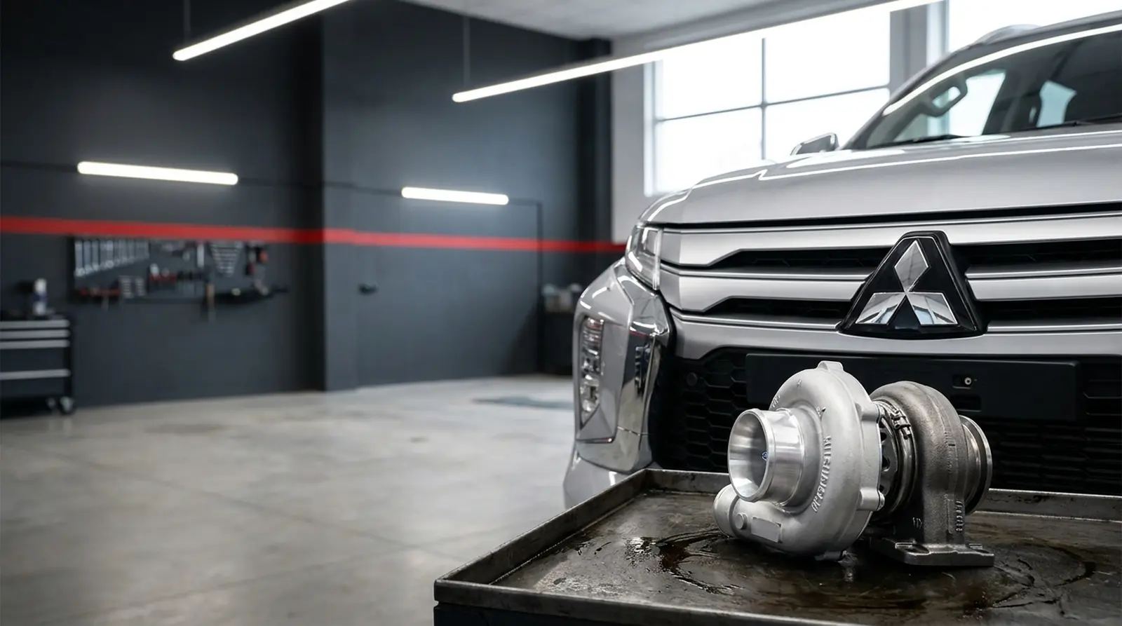 Турбины на Mitsubishi