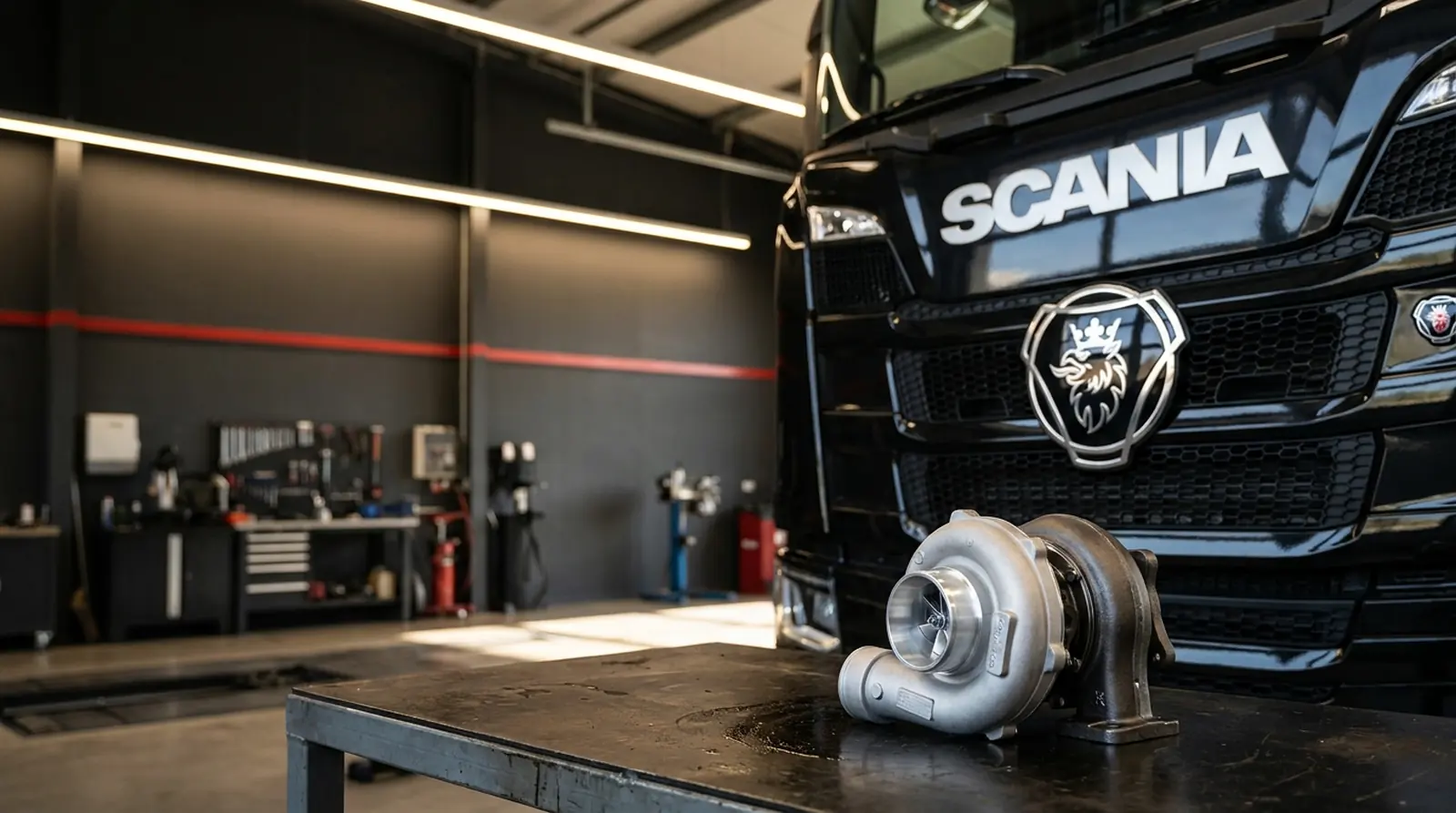 Турбины на Scania