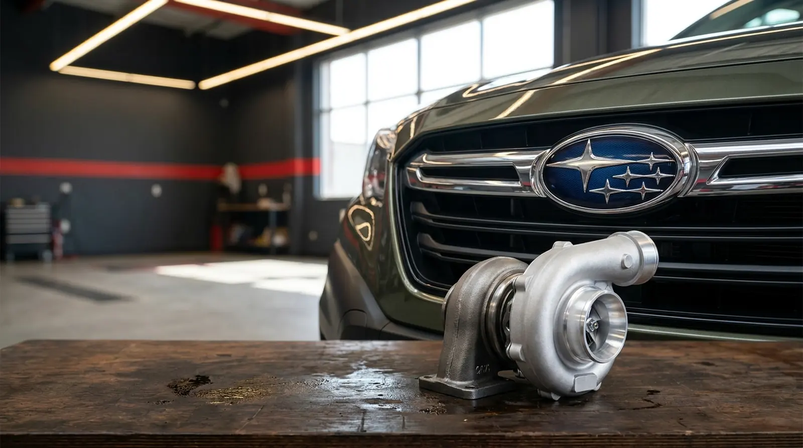 Турбина на Subaru Impreza